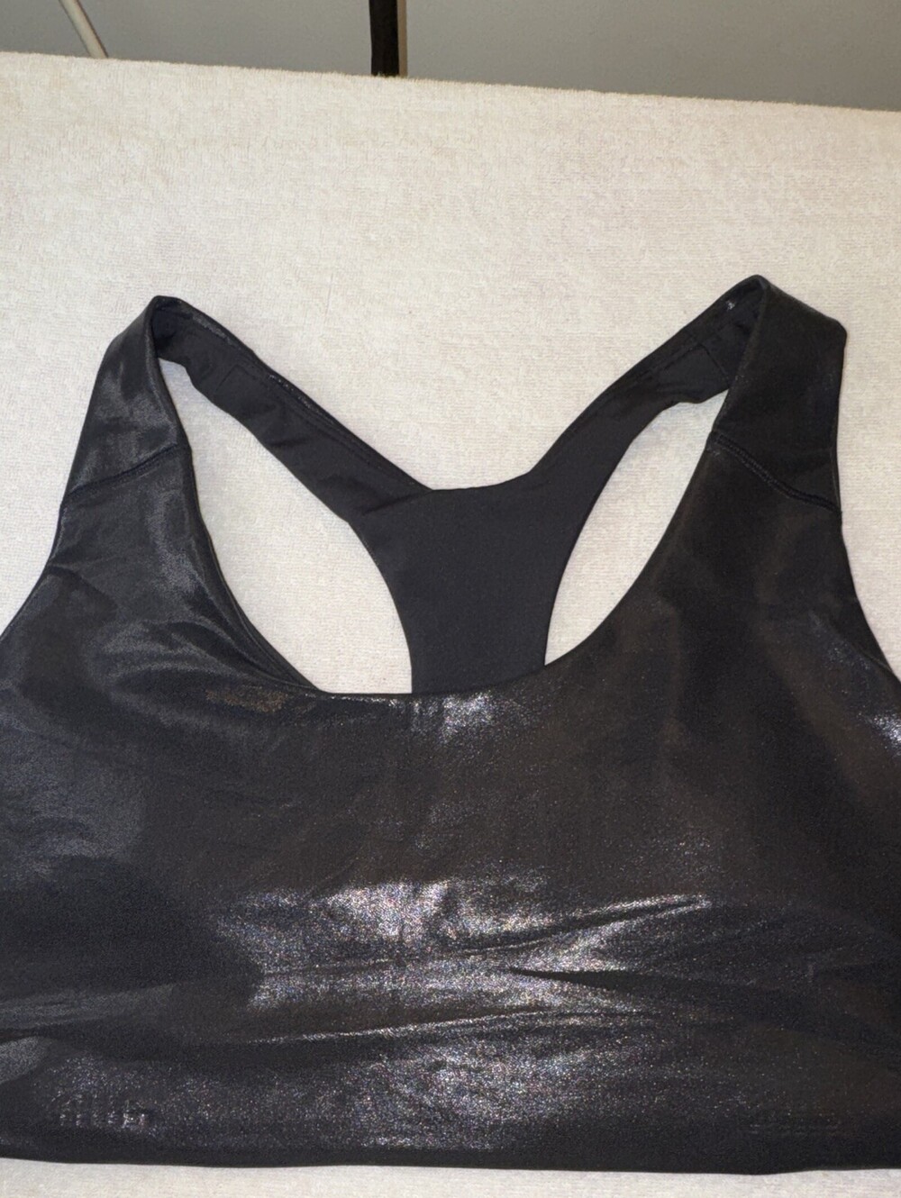 Old Navy Active Powersoft 2X Women Medium Support Padded Racerback Bra Black